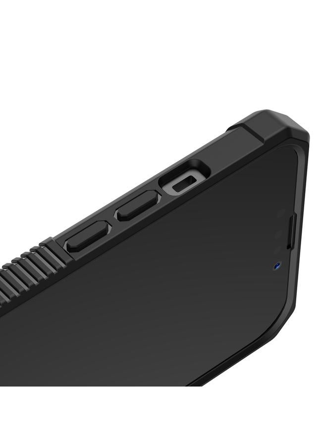 اس-توب جراب هاتف iPhone 14 Pro مصنوع من ألياف الكربون ومقاوم للصدمات - Image 5