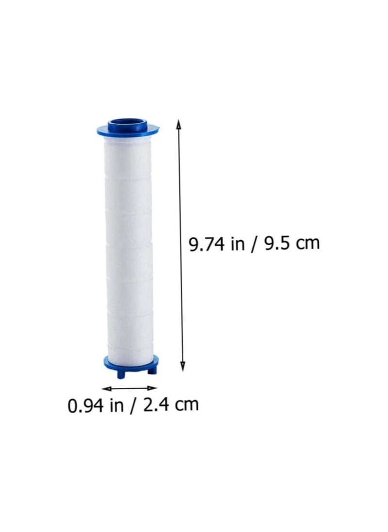 Generic 6pcs Shower Filter Bath Filter Sprinkler Head Filter Shower Cotton Filter Water Purification Filter. Replacement Filter Polypropylene Cotton Filter Tub Pp Shower Head  - Image 5