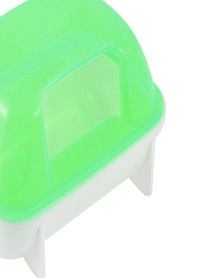 سايج سكوير حوض استحمام رملي مربع من سيج، يُستخدم كحوض استحمام وحوض فضلات للهامستر/الجرذ القزم/الجربوع/الشنشيلة/الفئران (أخضر) - Image 4