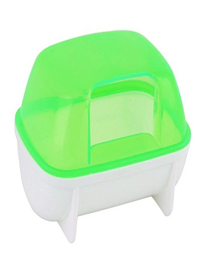 سايج سكوير حوض استحمام رملي مربع من سيج، يُستخدم كحوض استحمام وحوض فضلات للهامستر/الجرذ القزم/الجربوع/الشنشيلة/الفئران (أخضر) - Image 3