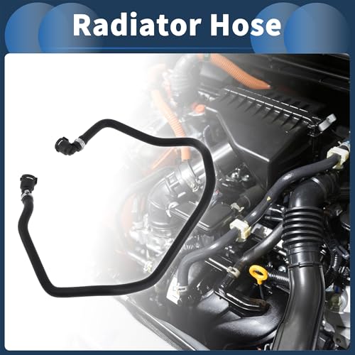 INFINAUTO Radiator Hose Heater Hose No17127535528 for BMW X3 20182019 for BMW X4 2019 Black Rubber 1 Pc Cylinder Head Coolant Pipe Good Sealing - Image 3