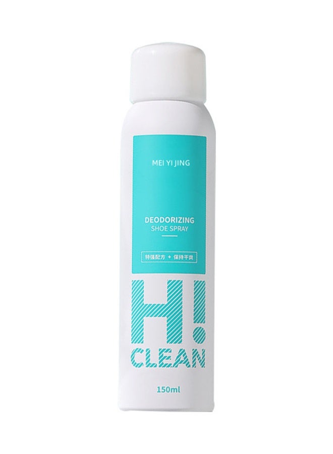 هاي Deodorizing Shoe Spray 150ml, Shoe Odor Spray, Foot and Sock Deodorant, Antibacterial Spray Shoe and Socks Freshener, Muti Purpose Foot Odor for Shoes Sneakers Boots Sandals - Image 1