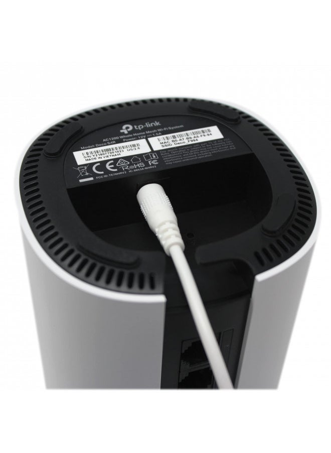 Vebner - Vebner Power Cord Compatible with TP-Link Deco Mesh WiFi System Models S4, M3, M4, M5, M9, X20, X55, X60, X68, XE75, X90, X4300 Pro, P9 - Image 1