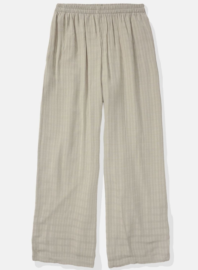 American Eagle High Waist Wide Leg Pants - Image 3