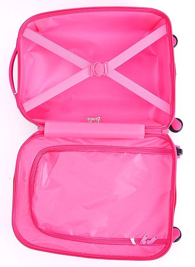 Trucare Barbie Kids Luggage Hardshell with Reusable Stickers 18 inches - Image 5