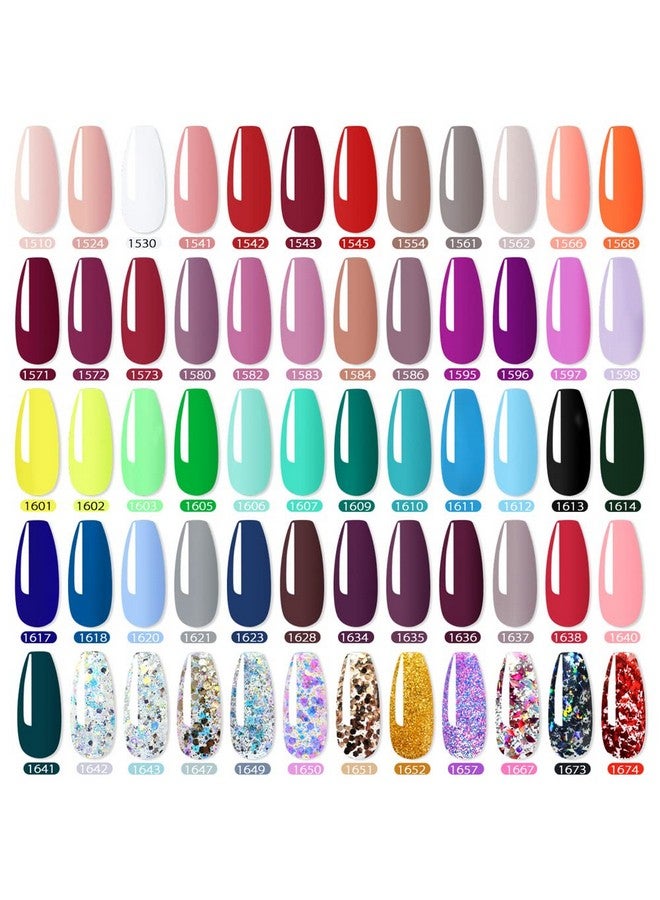 V VENALISA Venalisa Gel Paint For Nails Art Kit 60 Colors Solid Gel Polish Set Spider Painting Gel Nail Polish Nail Art Design For Starter Manicure Professional Nail Salon Diy At Home Gift For Her - Image 2
