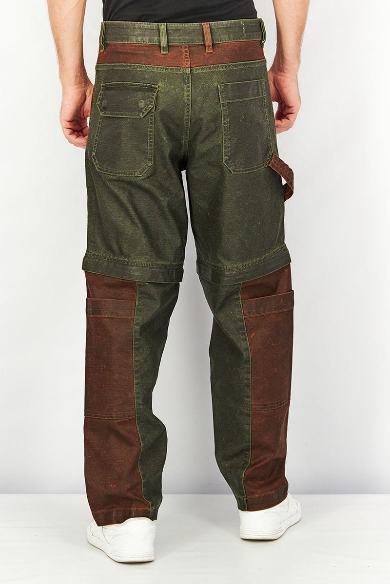 DIESEL Men D Multy Tapered Stretchable Denim Jeans, Maroon  - Image 2