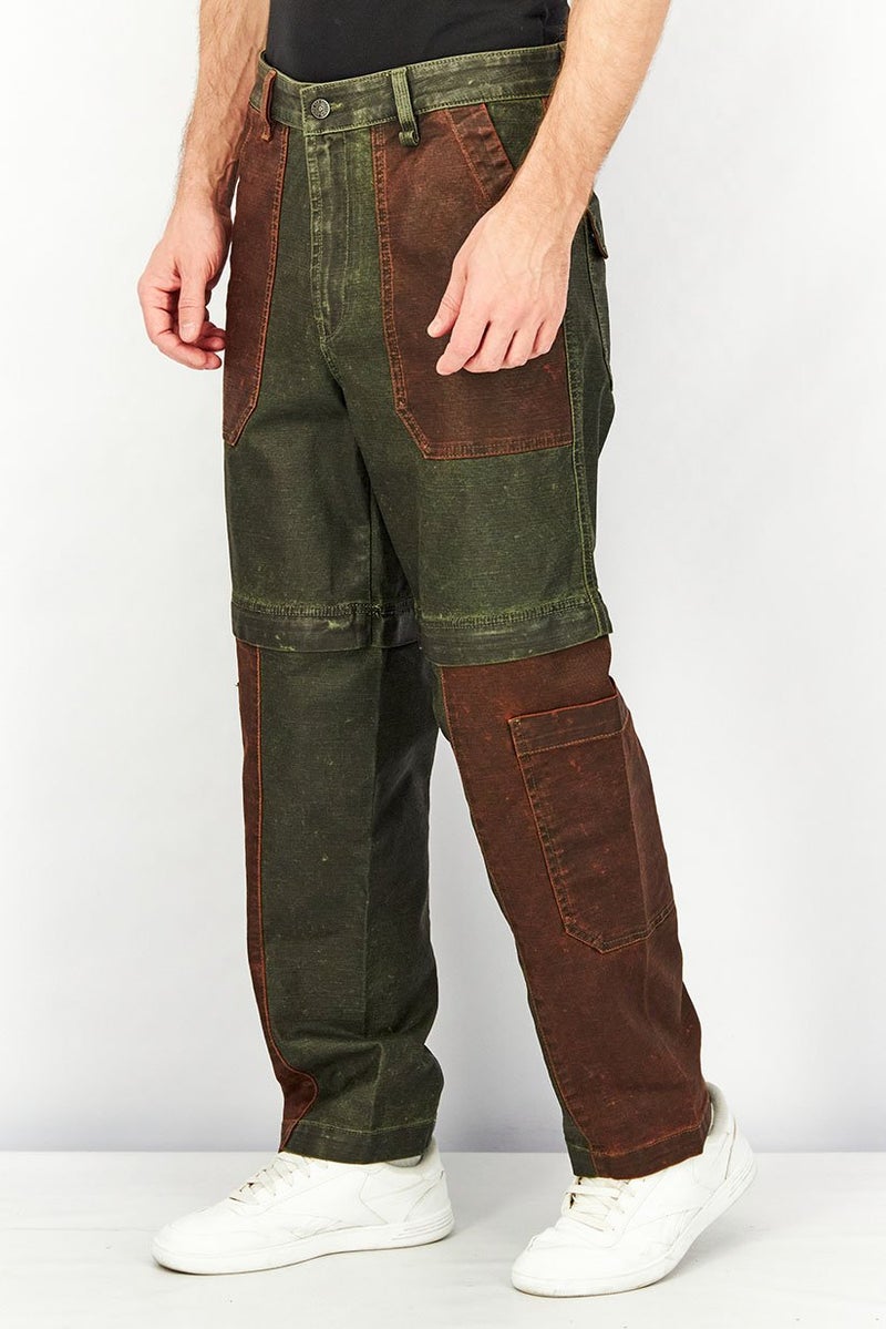 DIESEL Men D Multy Tapered Stretchable Denim Jeans, Maroon  - Image 3