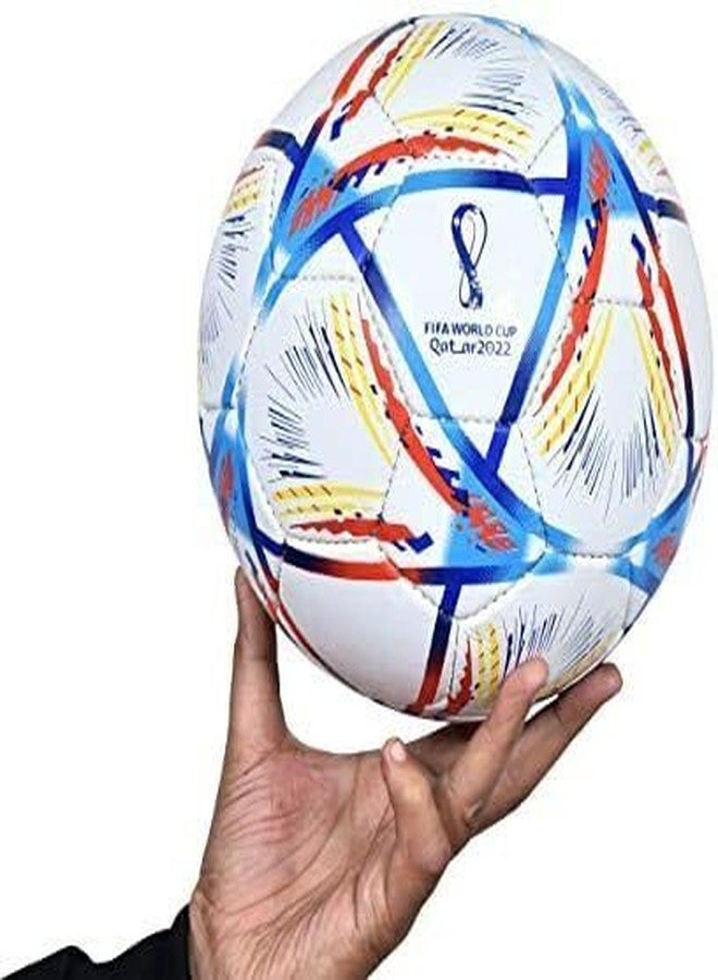 كرة قدم جديدة لكأس العالم 2023 من أوليكس، كرة قدم - المقاس: 5 (قياسي، عبوة من قطعة واحدة، متعدد الألوان) - Image 3
