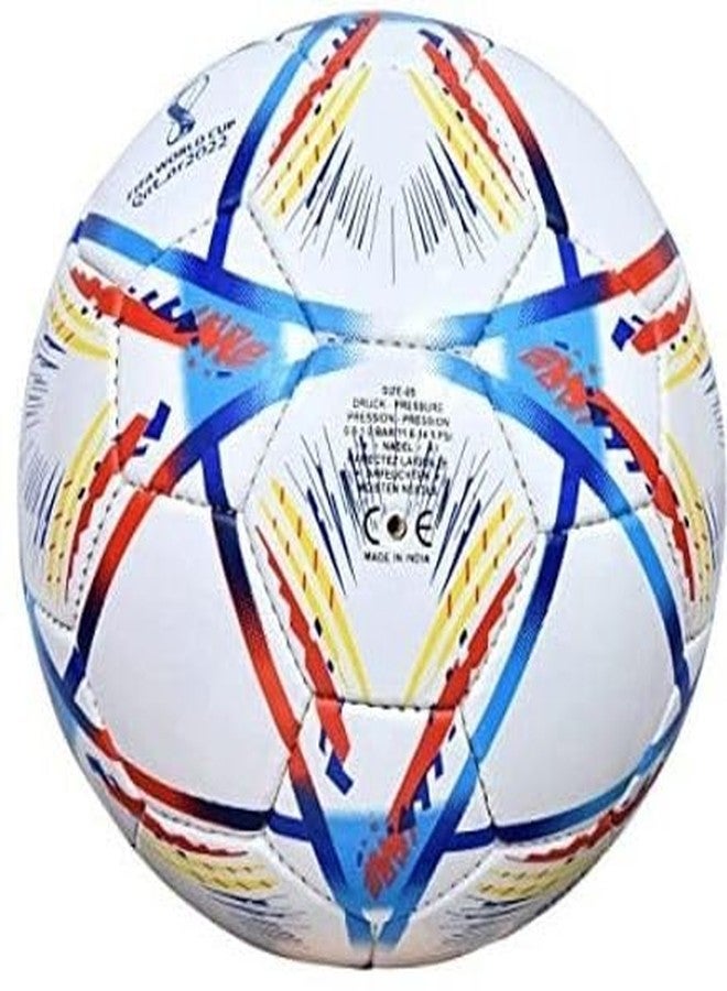كرة قدم جديدة لكأس العالم 2023 من أوليكس، كرة قدم - المقاس: 5 (قياسي، عبوة من قطعة واحدة، متعدد الألوان) - Image 4