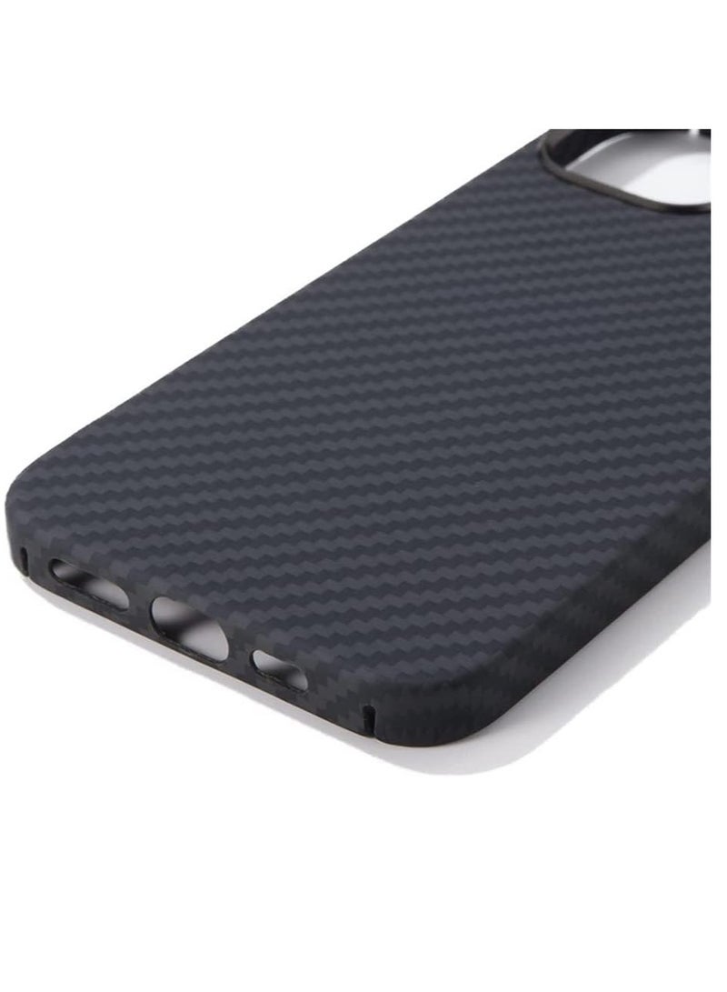 ELTRAZONE ELTERAZONE Case Compatible with iPhone 15 Pro Case 3D Skin Texture Kevlar Fiber Bulletproof Vest Cover Protective Carbon Fiber Pattern Ultra Slim - Image 3
