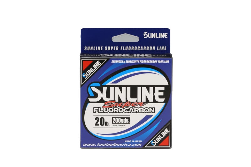 Sunline Super Fluorocarbon Fishing Line, Clear, 20 Pounds, 200 Yards - Image 1