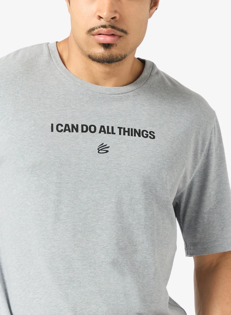 UNDER ARMOUR  Curry Playable T-Shirt for Men | Best Price UAE