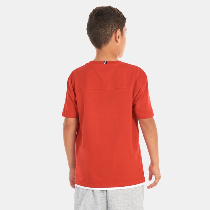 TOMMY HILFIGER Kids' Varsity Logo T-Shirt - Image 2