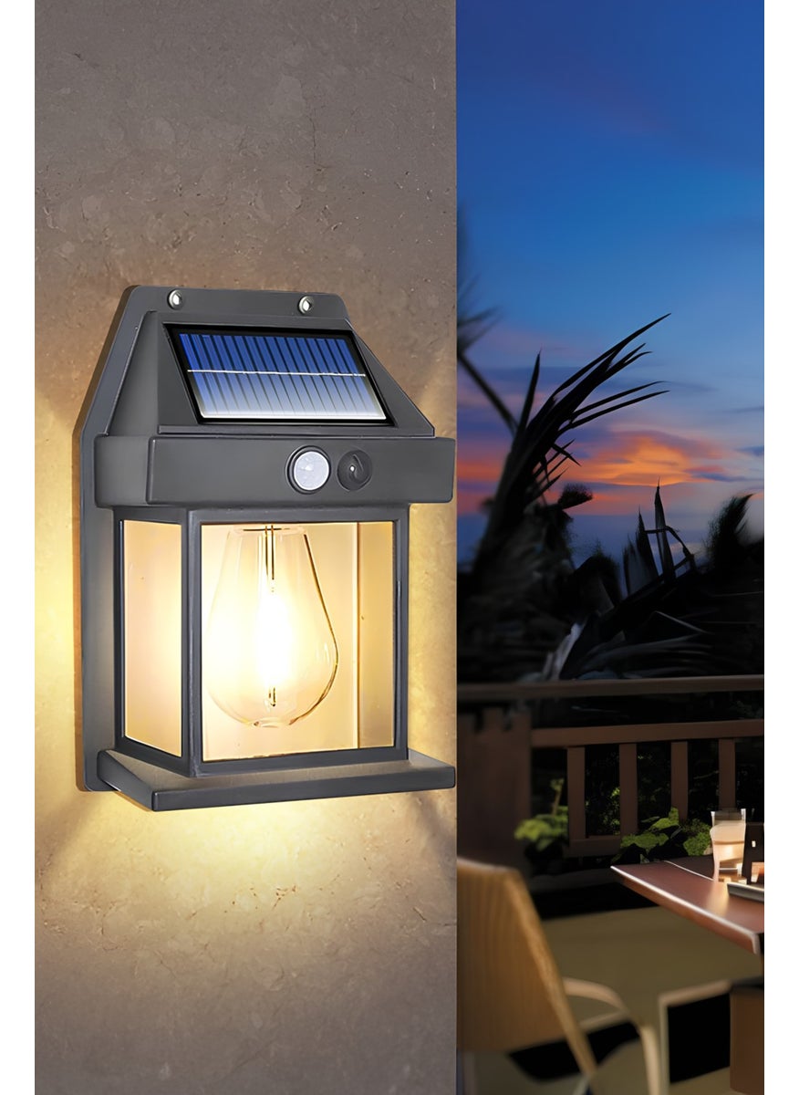 Markafox 2024 Model New Water Resistant Motion Sensor Solar Powered Solar LED Outdoor Garden Lamp  - Image 3