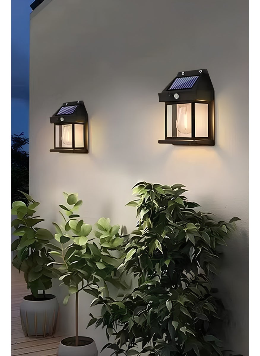 Markafox 2024 Model New Water Resistant Motion Sensor Solar Powered Solar LED Outdoor Garden Lamp  - Image 5
