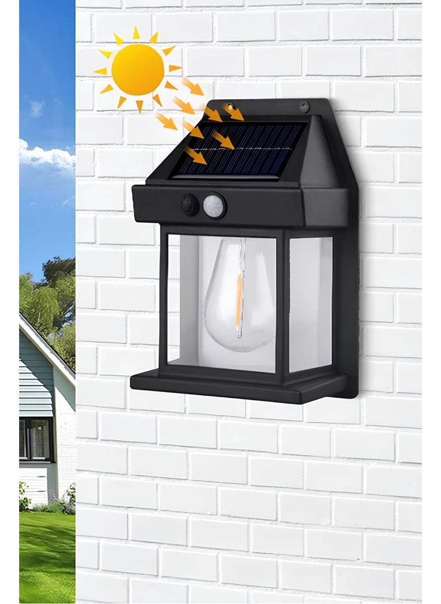 Markafox 2024 Model New Water Resistant Motion Sensor Solar Powered Solar LED Outdoor Garden Lamp  - Image 4