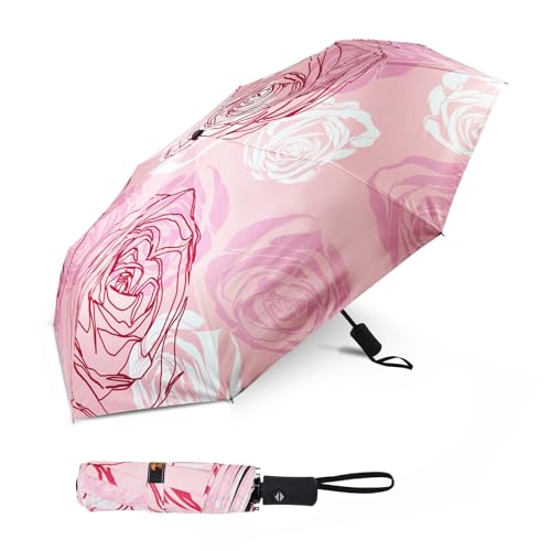 SY COMPACT Travel Umbrella Windproof Automatic Umbrellas Small Compact UV Sun Protection Factory Outlet Umbrella - Image 1