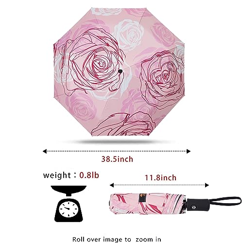 SY COMPACT Travel Umbrella Windproof Automatic Umbrellas Small Compact UV Sun Protection Factory Outlet Umbrella - Image 2