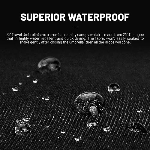 SY COMPACT Travel Umbrella Windproof Automatic Umbrellas Small Compact UV Sun Protection Factory Outlet Umbrella - Image 4