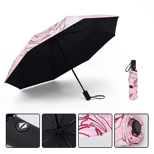 SY COMPACT Travel Umbrella Windproof Automatic Umbrellas Small Compact UV Sun Protection Factory Outlet Umbrella - Image 5