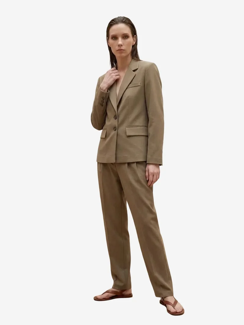 MY FASHION MY FASHION Women's regular-fit blazer jacket
