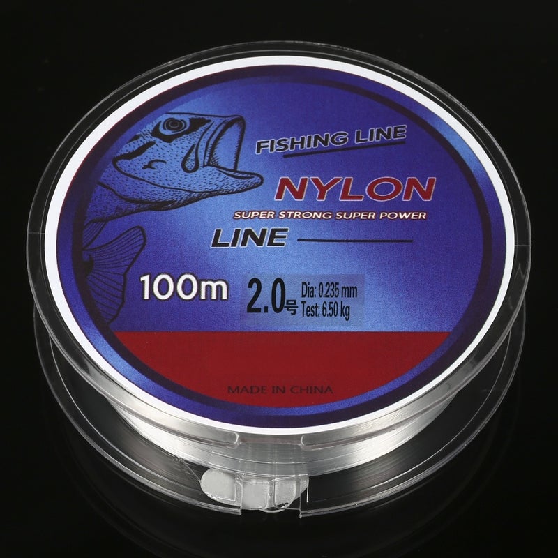 100m Fishing Line Thread Clear White Thin Fishing Line Smooth Casting for Freshwater and Saltwater - Image 2