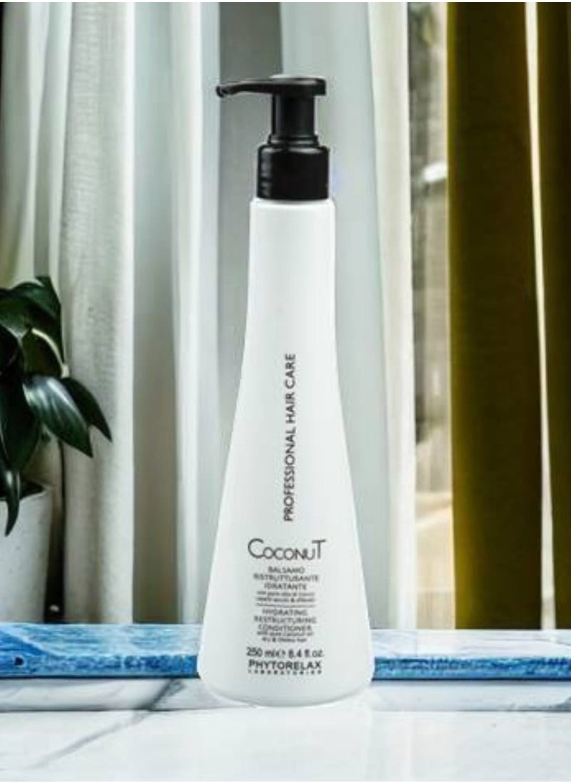 Coconut-Infused Conditioner for Dry Hair 500ml - Deep Hydration & Nourishment