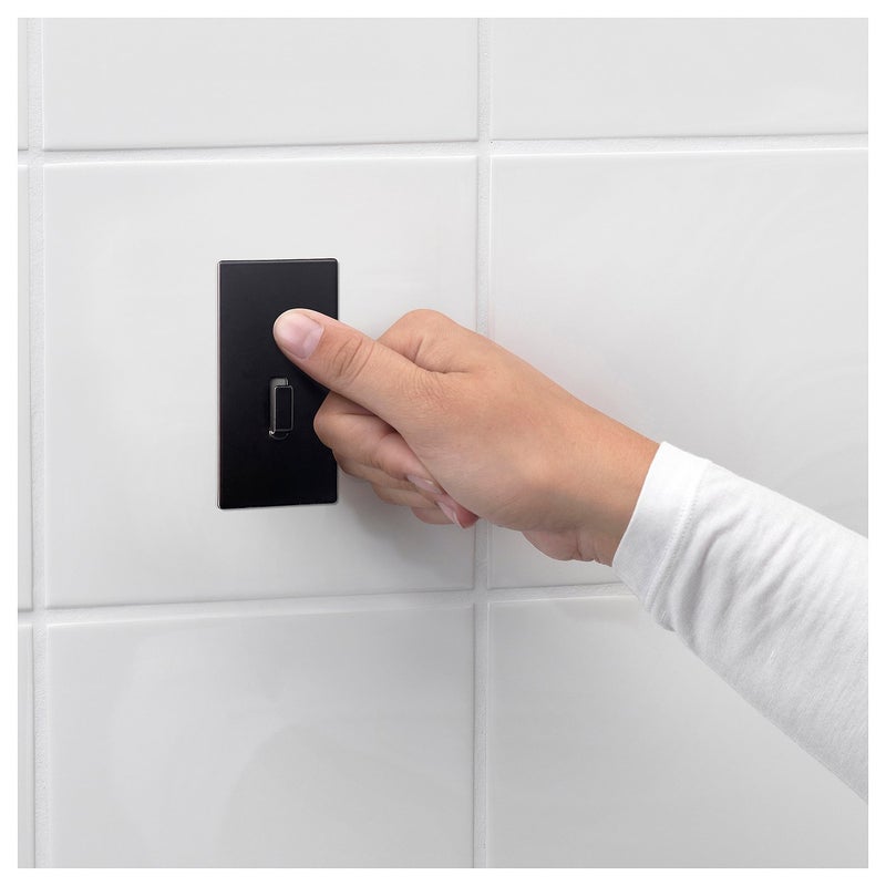 Baitique Corner Shower Basket, Black, 28x21x12 cm - Powder-Coated Steel - Image 5