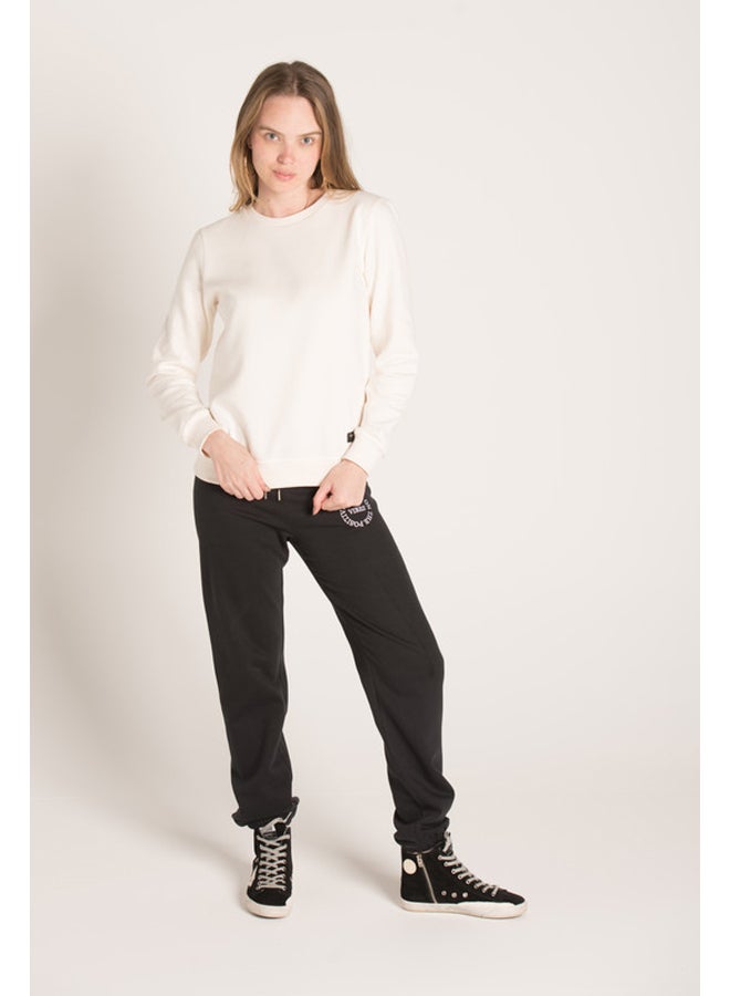 Marco Bergamo ELASTIC WAIST SIDE PRINT PANTS - Image 1
