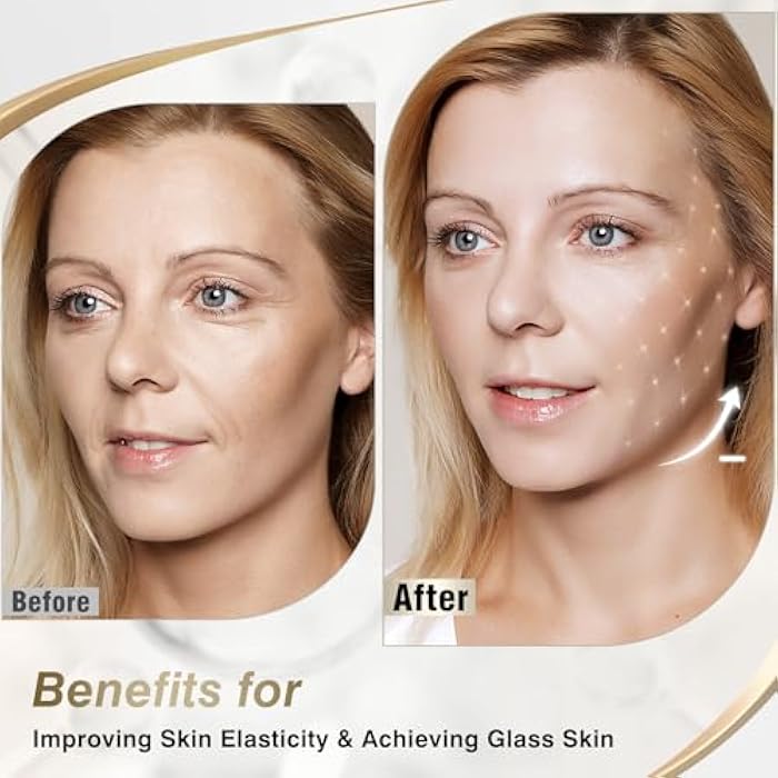 ISTON 6 Pack Bio-Collagen Real Deep Anti Wrinkle Lifting Mask,Overnight Hydrating Face Mask for All Skin Types -Pore Minimizing,Elasticity Enhancing,Firming,Moisturizing - Image 2