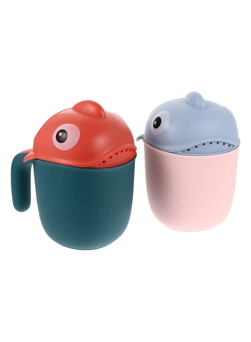 أوزيغالور 2 كوب شطف للاستحمام للأطفال - لغسل شعر الرضع - Image 2