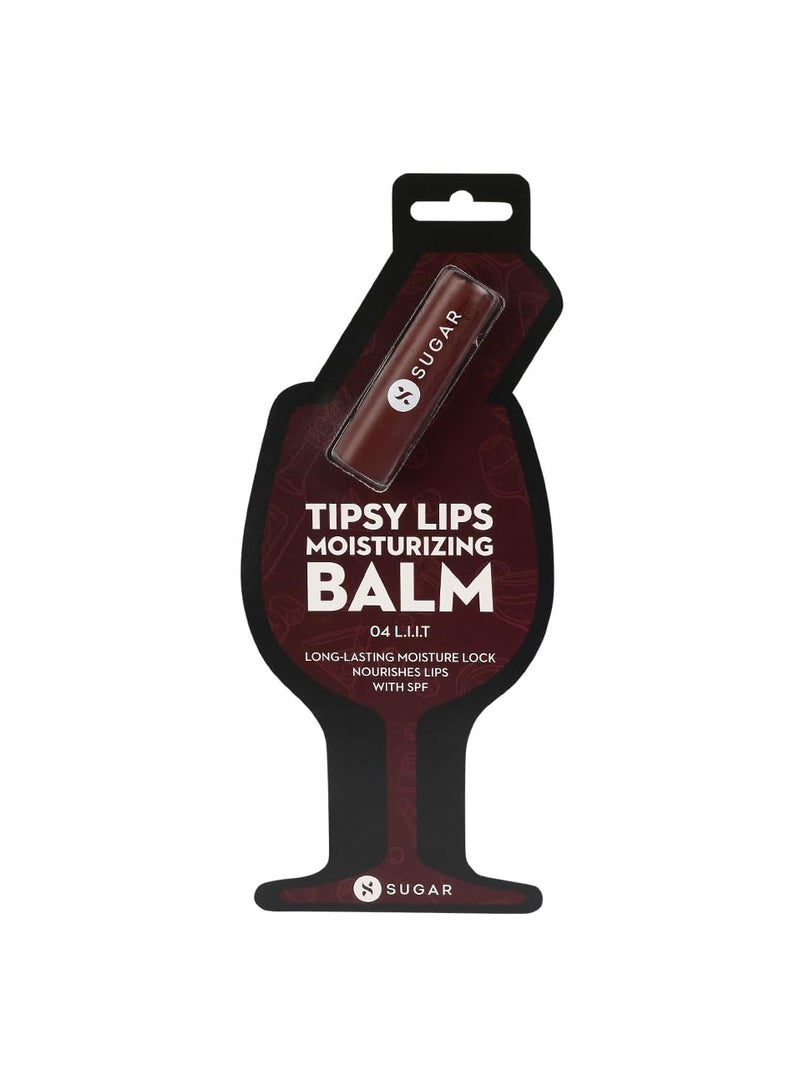 شوجر كوزماتيكس مرطب الشفاه تيبسي من شوجر كوزماتيكس للشفاه الجافة والمتشققة مع فيتامين هـ وزبدة الشيا وزيت الجوجوبا | حماية وتغذية الشفاه | مرطب الشفاه مع SPF | 4.5 جرام - 04 L.I.I.T - Image 3