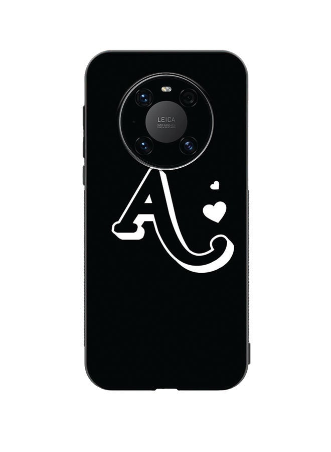 VR CREATIVE Protective Case Cover For Huawei Mate 40 Letter A Design Multicolour - Image 1