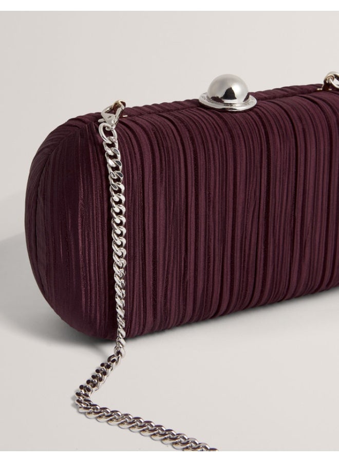 Ted Baker كلتش ساتان مطوي صلب - Image 2