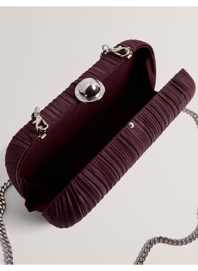 Ted Baker كلتش ساتان مطوي صلب - Image 3
