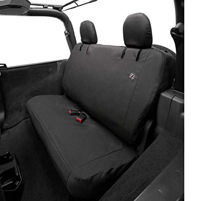 Bestop 2929235 Black Diamond Seat Cover, Rearjeep 2018-Current Wrangler 2-Door - Image 1