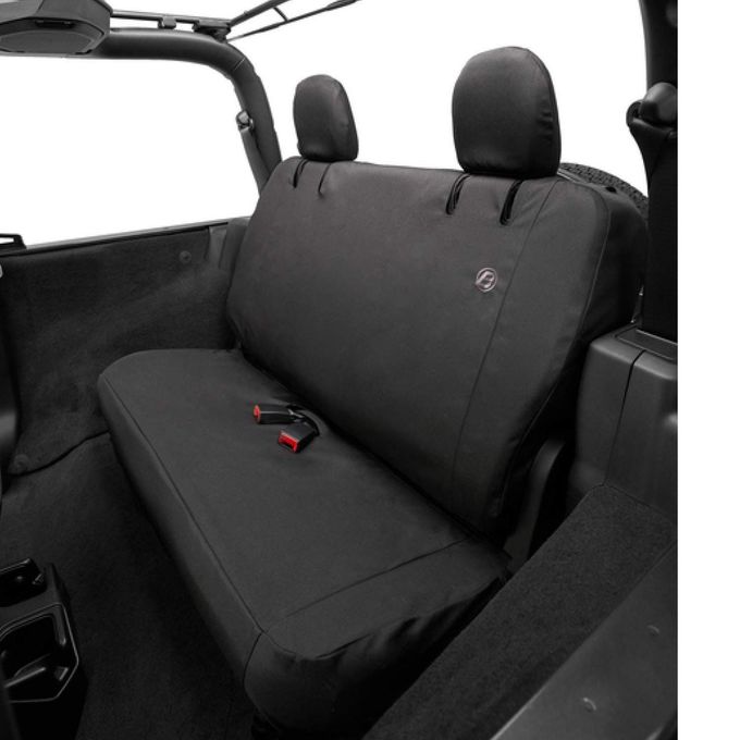 Bestop 2929235 Black Diamond Seat Cover, Rearjeep 2018-Current Wrangler 2-Door - Image 3