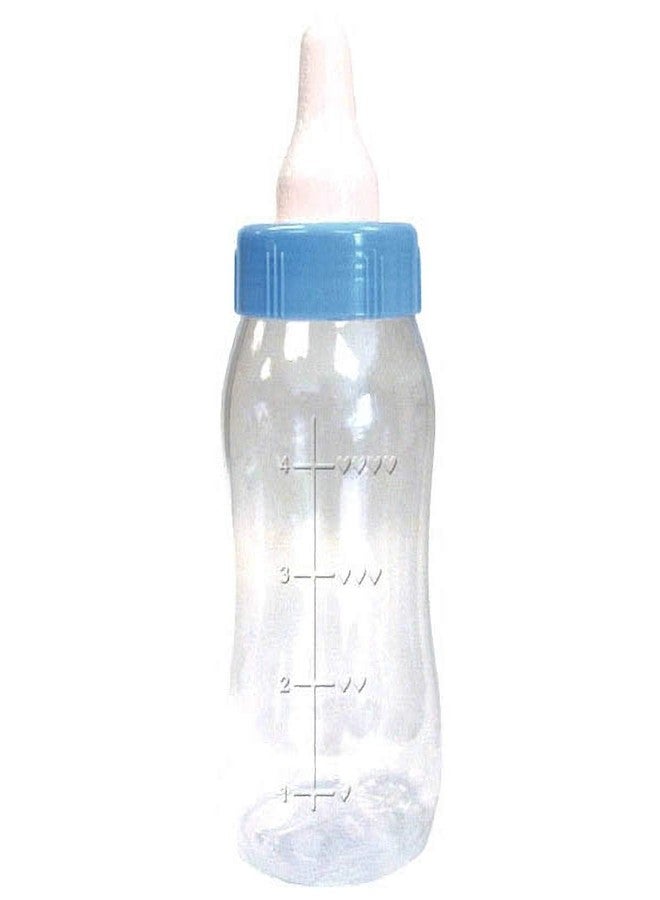 Amscan Blue Baby Plastic Bottle Bank - 11.12" x 4.25" (Pack of 6) - Perfect For Baby Showers & Gender Reveal Celebrations