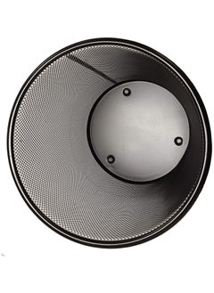 Generic DIVCHI Circular Mesh Wastebasket Trash Can, Waste Basket Garbage Can Bin for Bathrooms, Kitchens, Home Offices, Dorm Rooms(BLACK)  - Image 4