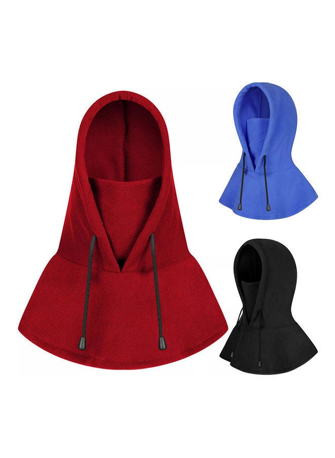 نيبمينينت قبعة شتوية مبطنة للتدفئة بلون سادة مقاومة للرياح للأماكن الخارجية وركوب الدراجات 0.12كجم - Image 4