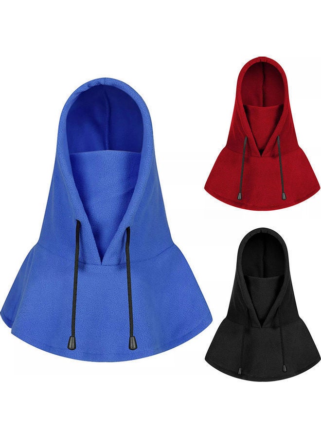 نيبمينينت قبعة شتوية مبطنة للتدفئة بلون سادة مقاومة للرياح للأماكن الخارجية وركوب الدراجات 0.12كجم - Image 2