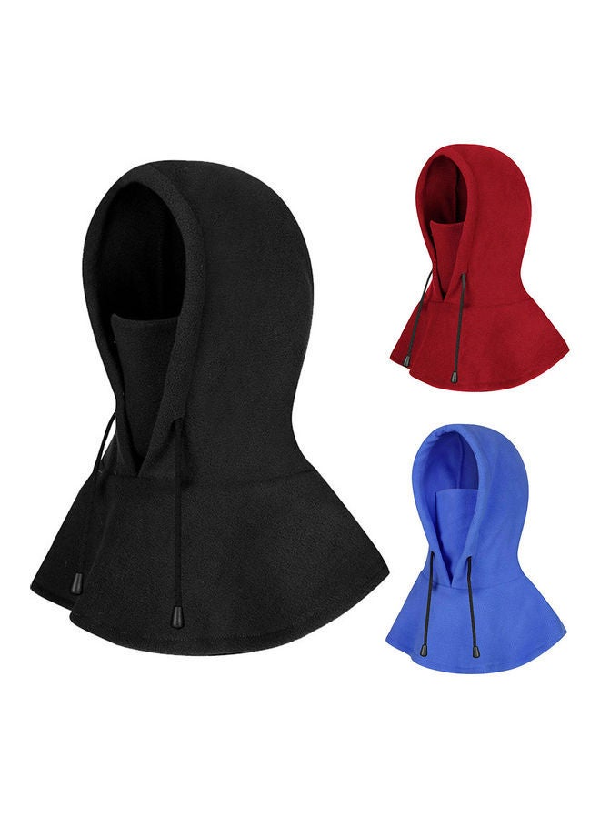 نيبمينينت قبعة شتوية مبطنة للتدفئة بلون سادة مقاومة للرياح للأماكن الخارجية وركوب الدراجات 0.12كجم - Image 3