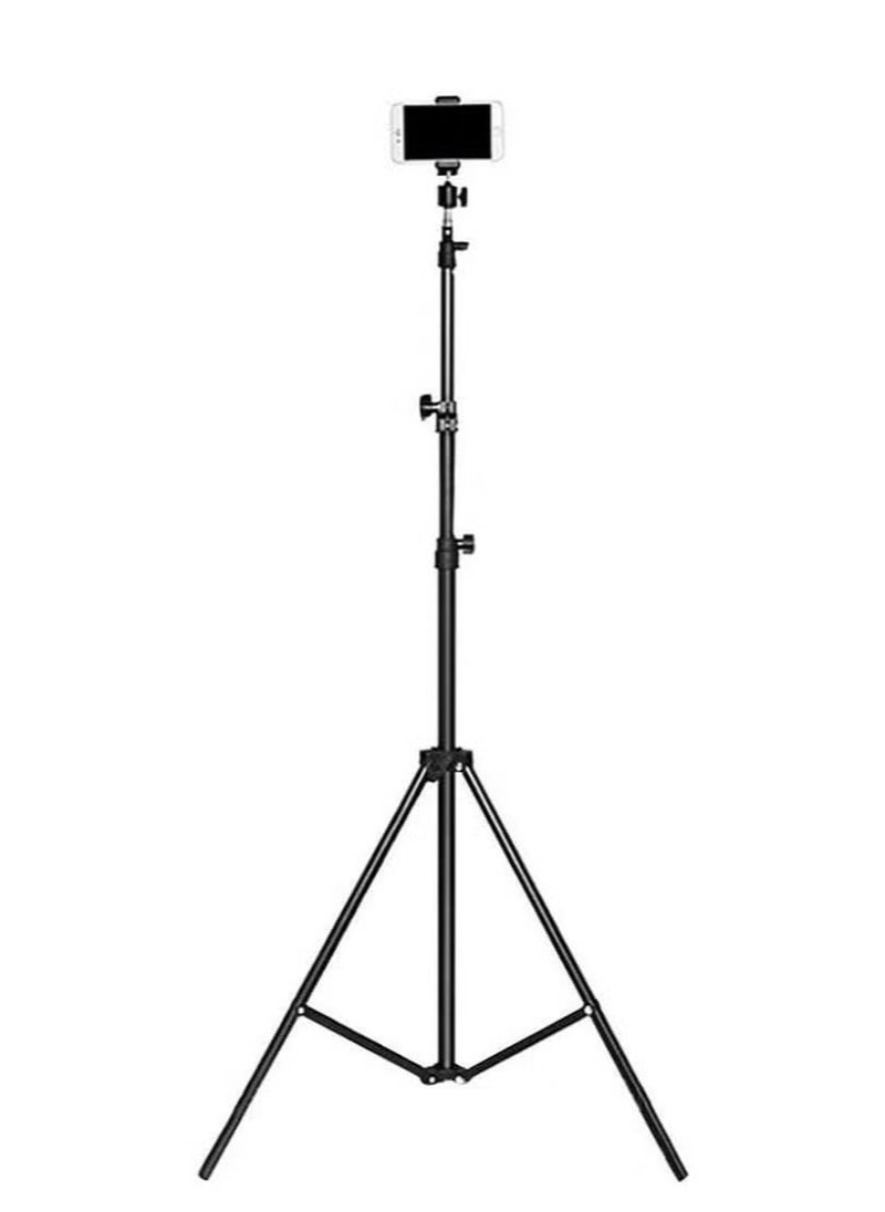 TIGER 180cm Reverse Folding Leg Light Stand – Adjustable Height Four-Section Tripod, Sturdy Aluminum, Compact, Perfect for Photography, Video Lighting, Studio Setup & Outdoor Use  - Image 3