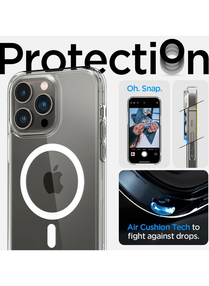 Techie - Apple iPhone 14 Pro Max Magsafe Clear Cover Case - Anti Yellow Anti Scratch Shockproof Absorption - Image 1
