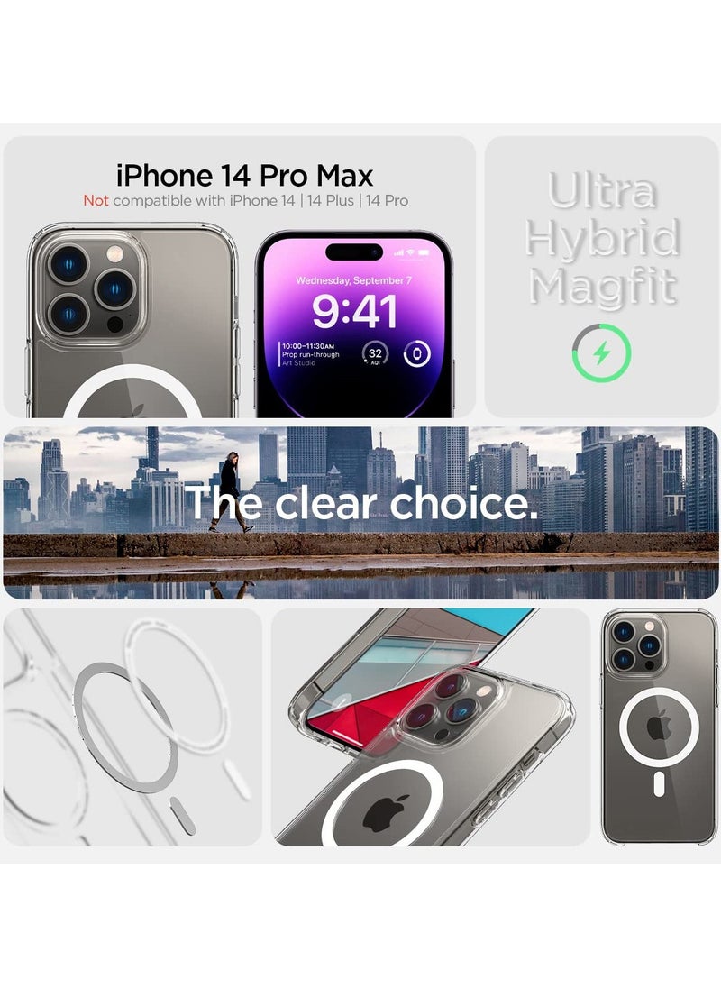 Techie - Apple iPhone 14 Pro Max Magsafe Clear Cover Case - Anti Yellow Anti Scratch Shockproof Absorption - Image 1