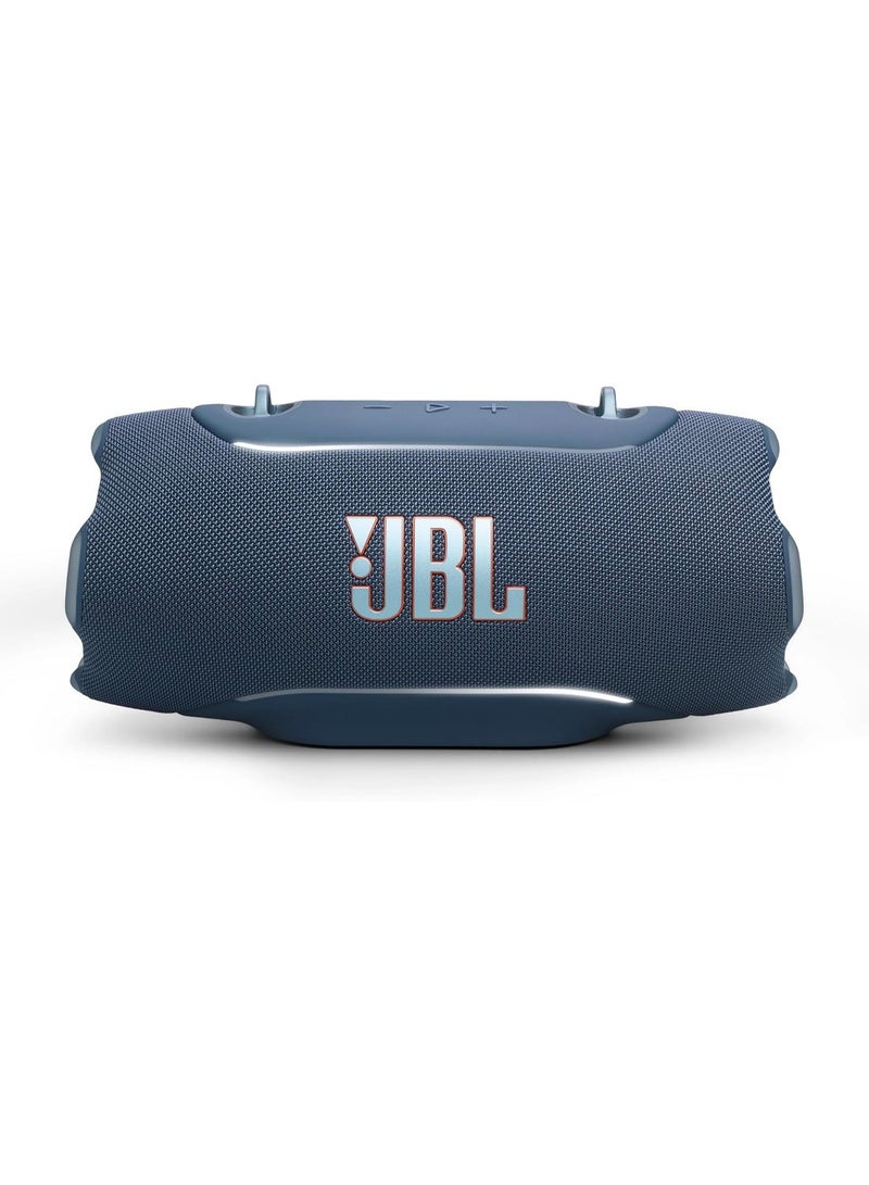 جي بي إل مكبر صوت JBL Xtreme 5 المحمول مع تعزيز الصوت بالذكاء الاصطناعي وبنك طاقة مدمج - 24 ساعة من التشغيل ومقاوم للماء بمعيار IP67 باللون الأزرق - Image 3