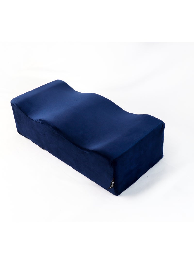 Max Comfort Brazil Plastic Surgery Recovery Pillow for Sitting and Driving, BBL Post Surgery Support Seat Cushion for Women, by Max Comfort, Blue  - Image 1