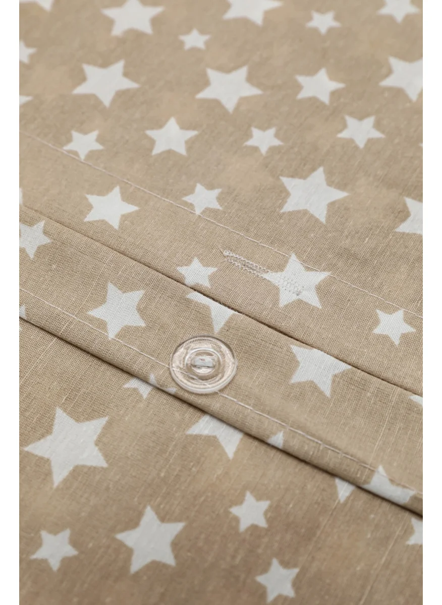 فافورا Gold Single Duvet Cover Set - Beige
