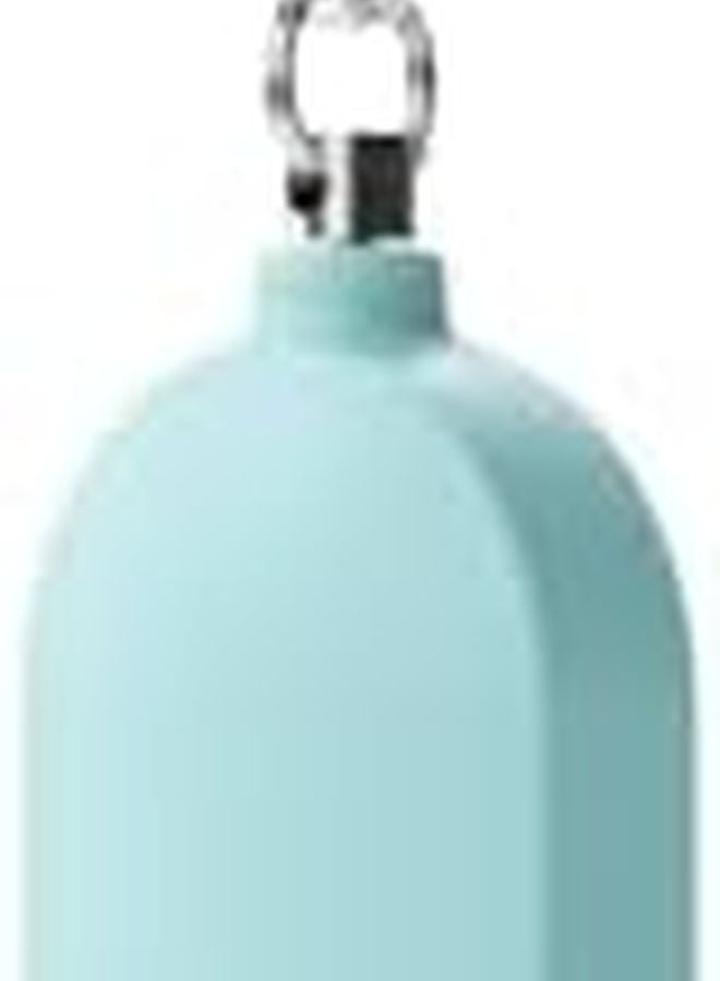 Blue Rechargeable 130dB Personal Alarm Keychain with LED Light for Students Night Walkers - Image 4